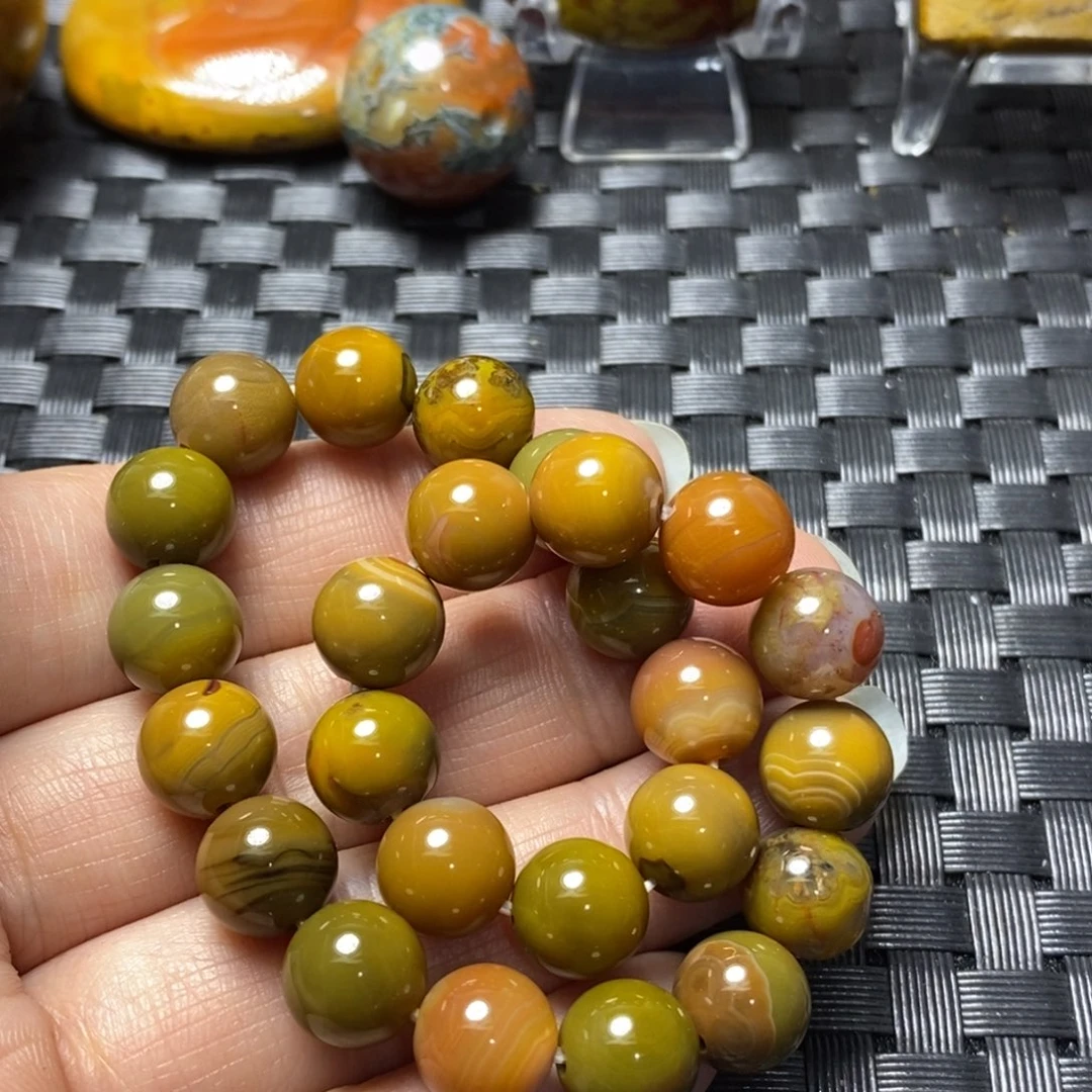 玛瑙/玉髓颈饰未镶嵌山*观