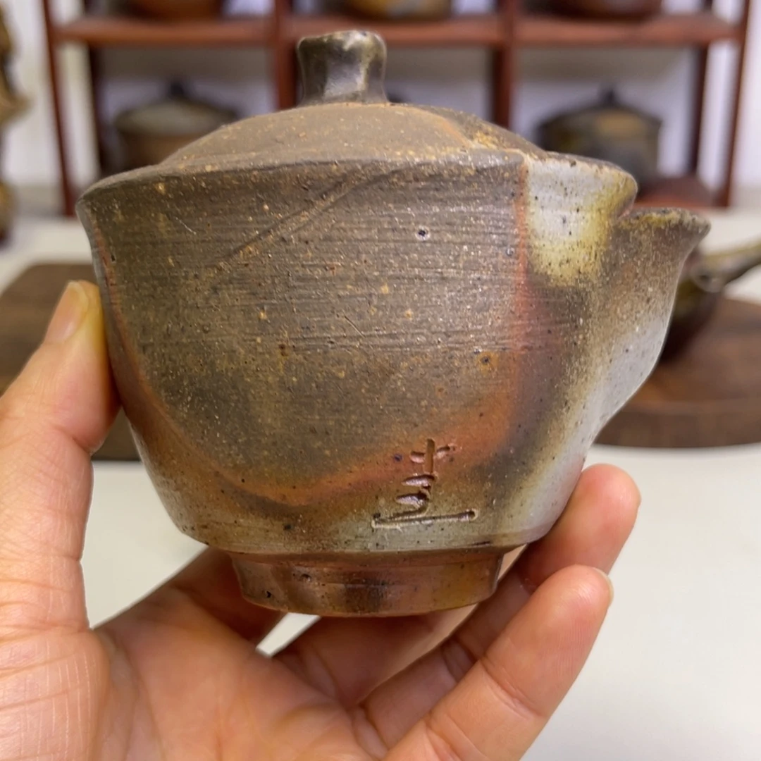 备前烧作品圭秀宝瓶