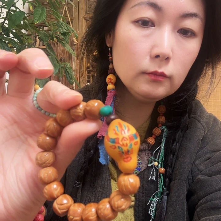 龙的护身霸王龙桃核老型单圈