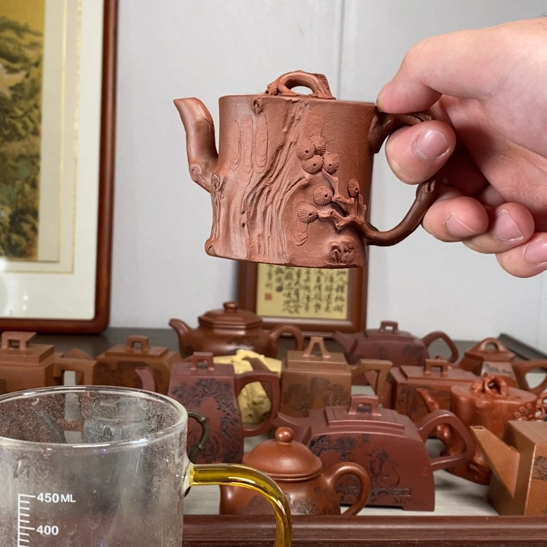 茶壶紫砂原矿泥料传统工艺制作