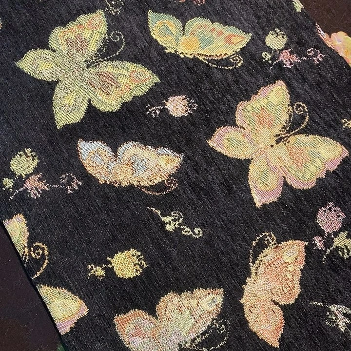 陶摆件香云纱蝴蝶50*23