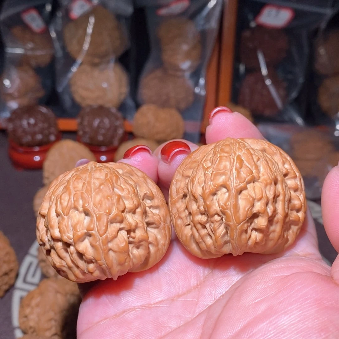 文玩核桃把件?磨盘