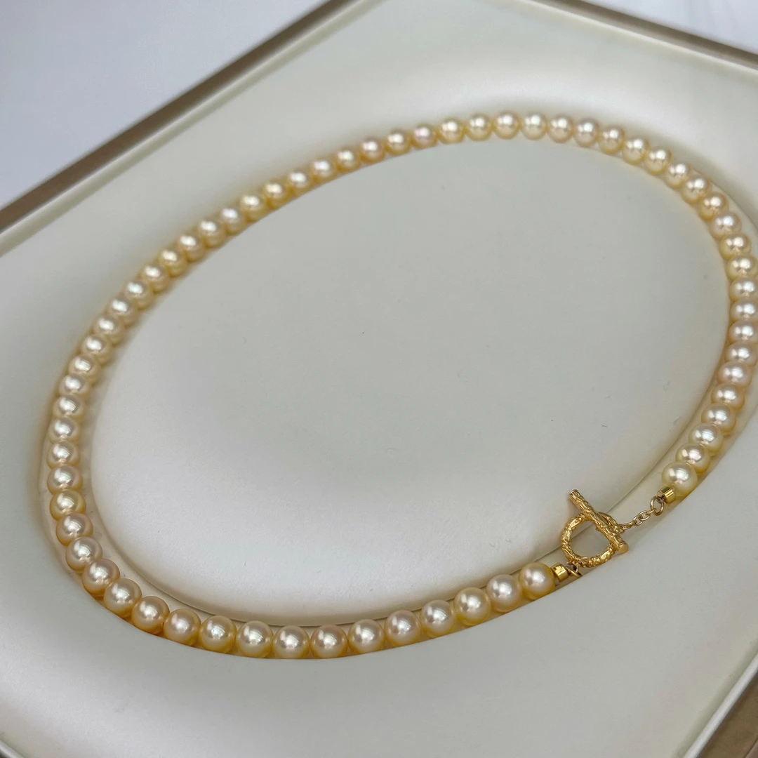 【小彤专属】【永耀星辉】海水羽皇金珍珠项链（多样性发货发一）RY8174