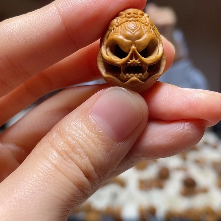 橄榄核手串/手链橄榄 骷髅