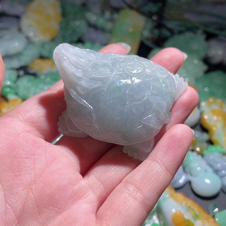 颈饰未镶嵌翡翠天