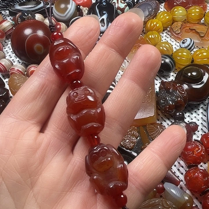 玛瑙/玉髓未镶嵌挂件