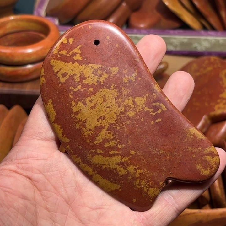 红砭石精品款刮痧板