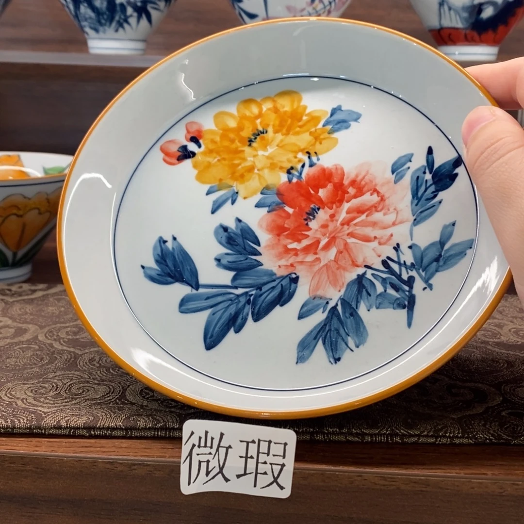 釉下彩手工绘制手工绘制