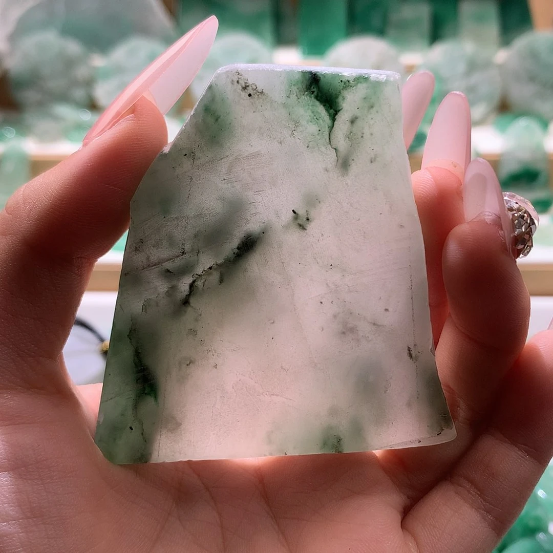 石英质玉未镶嵌珠宝半成品