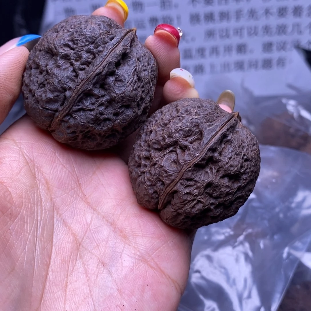 把件文玩核桃云南野生铁核桃59号41mm