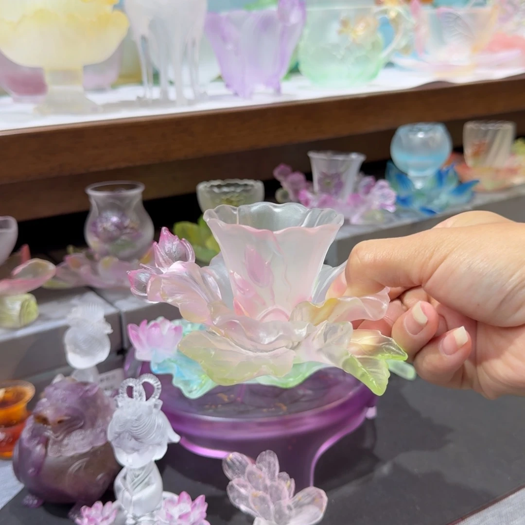 胡****陶心缘堂琉璃芙蓉一套
