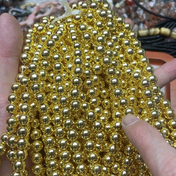 玛瑙/玉髓合金珠宝半成品一条8mm黑胆石