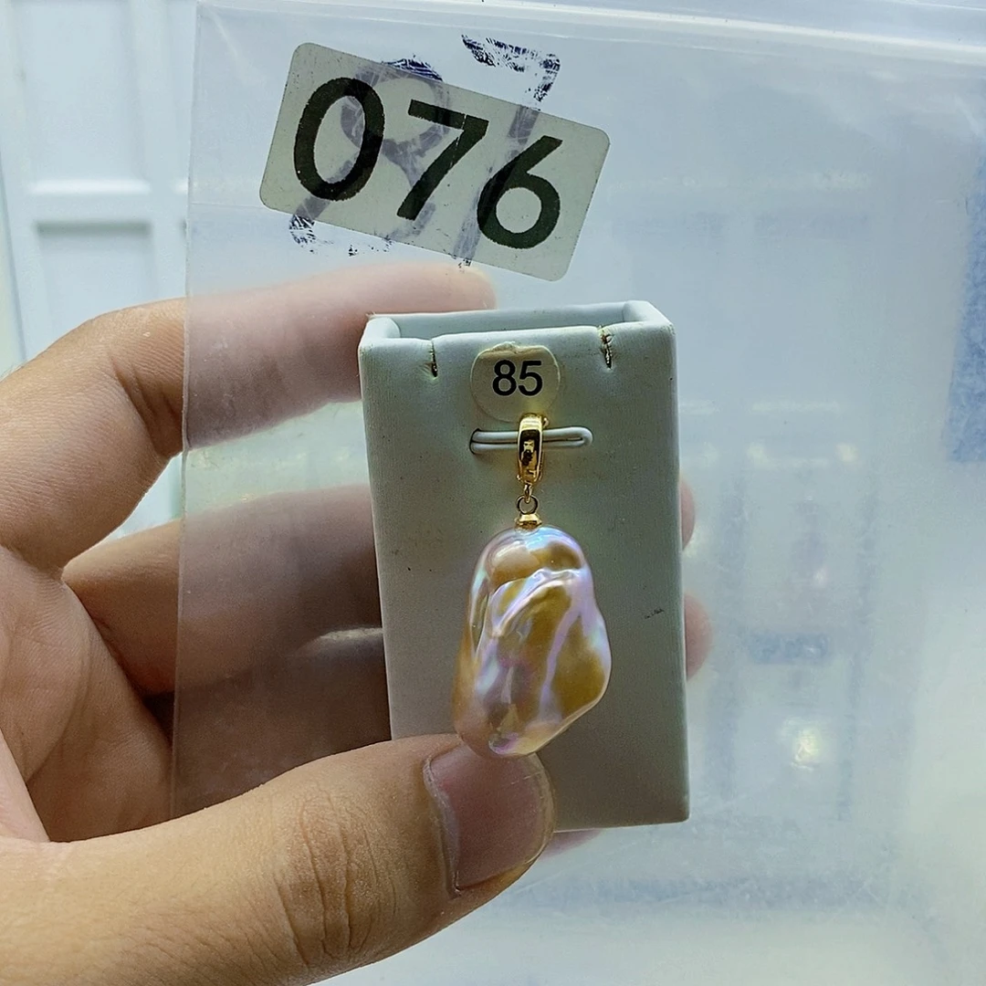 颈饰合金淡水珍珠