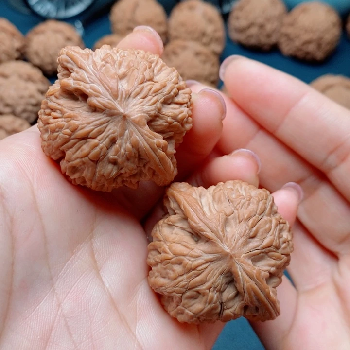 文玩核桃把件ζ***s磨盘42全品