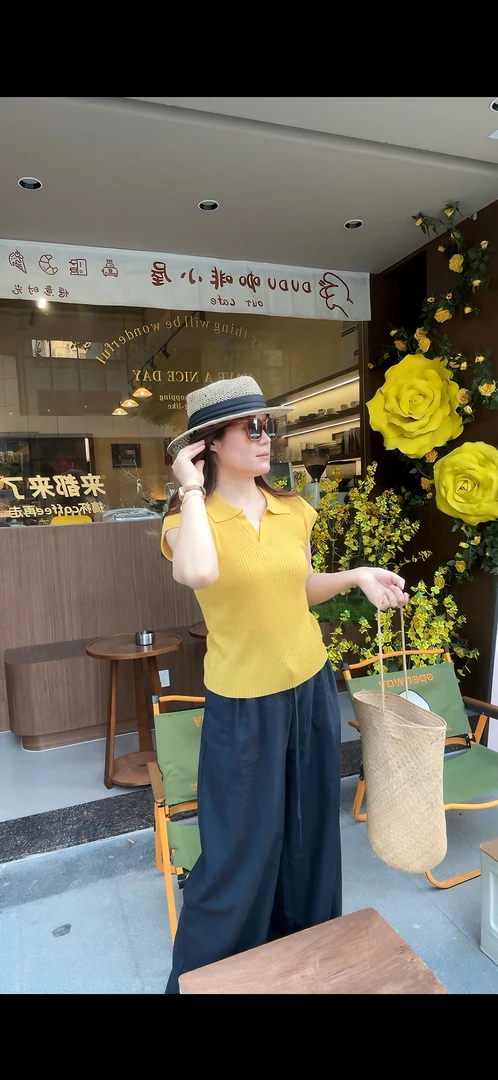 【花花】老钱亚麻裤~天丝亚麻百搭休闲松紧腰带抽绳气质长裤