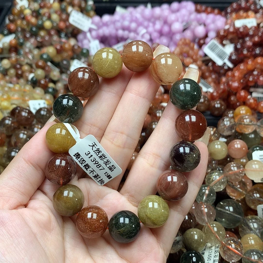 未镶嵌手链水晶，