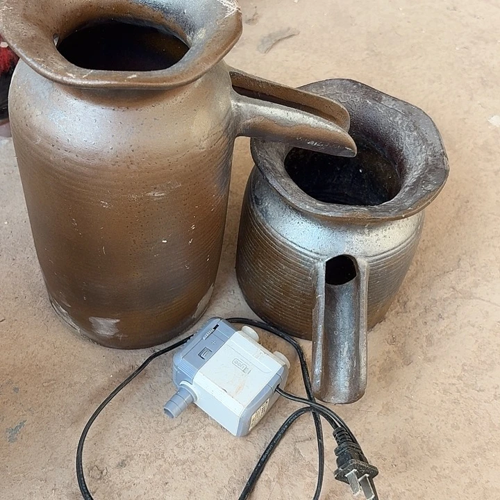 粗陶口径13/27，14/16微瑕➕10W水泵（用过）➕水管