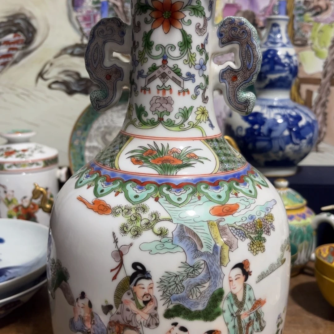 摆件人物瓷器精品陶瓷