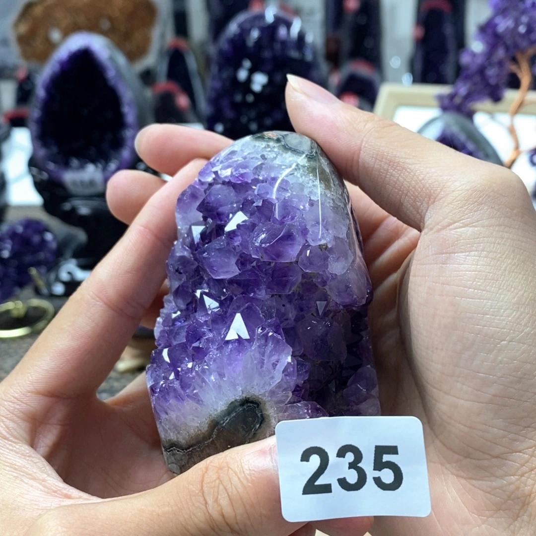 大型摆件（非配饰）紫晶未镶嵌