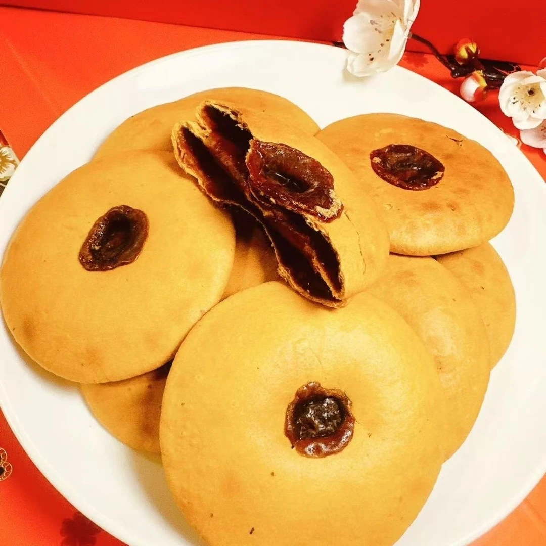 传统糕点红糖肚脐饼健康饱腹潮汕特产休闲零食