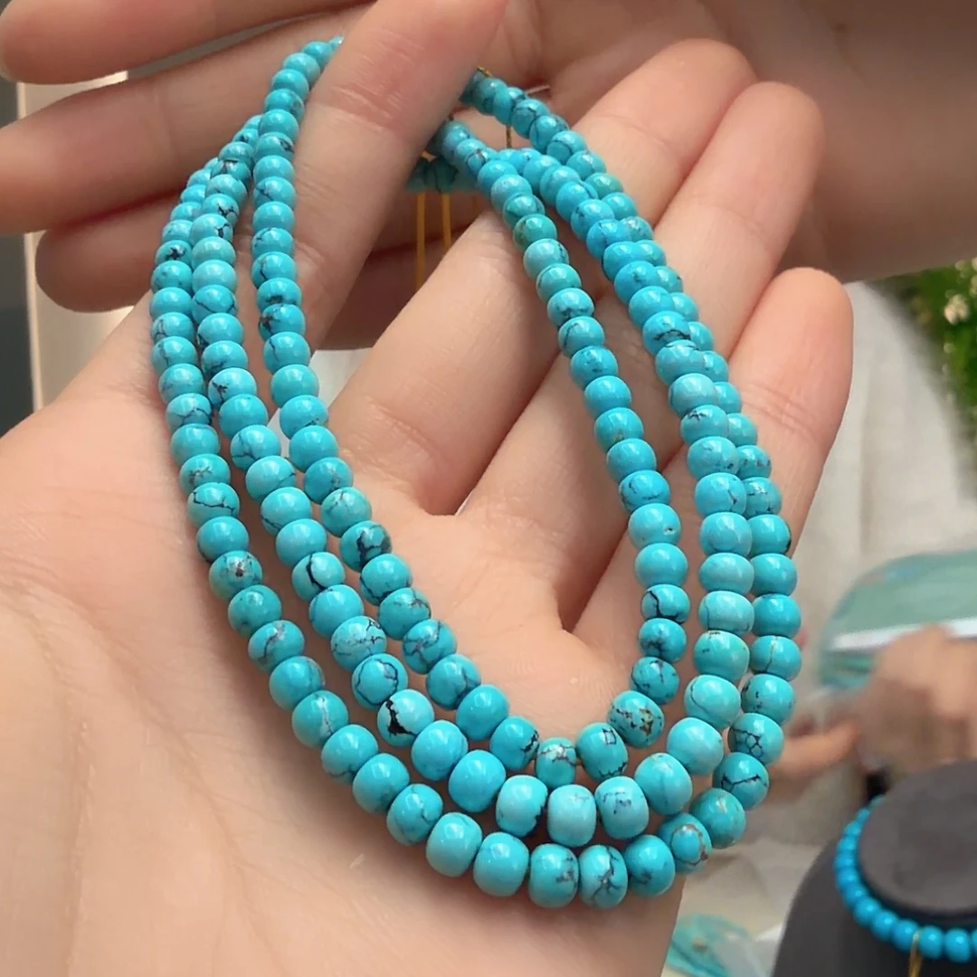 绿松石未镶嵌颈饰