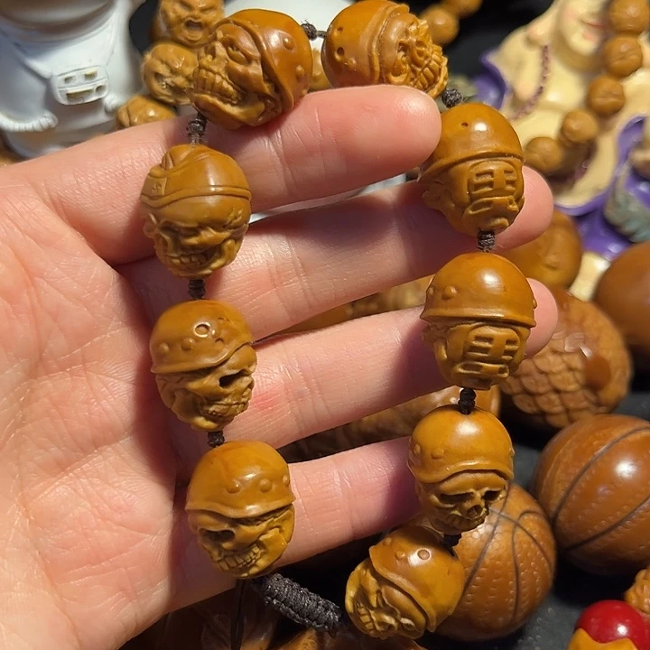 手串/手链橄榄核骷髅军团