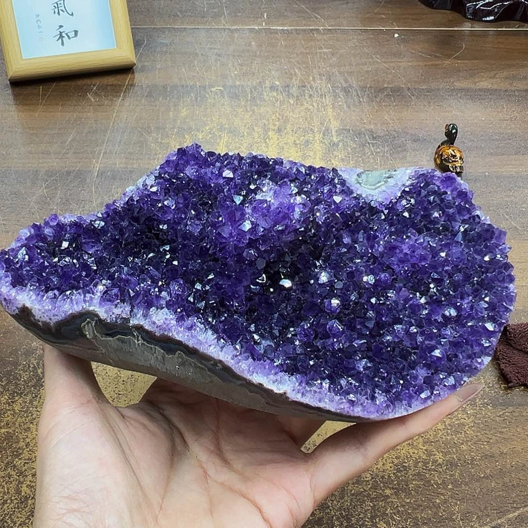 紫晶摆件未镶嵌福利