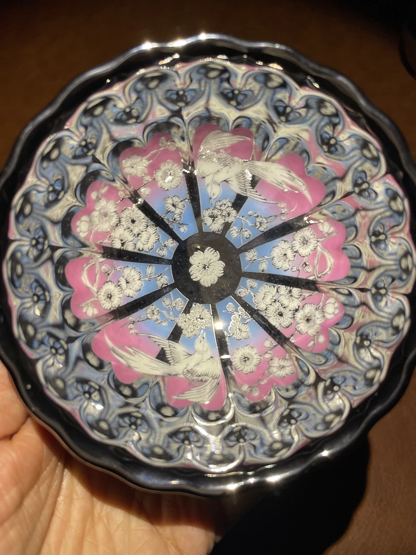 【冰清玉洁喜上眉梢】夜光杯喜鹊喝茶喝水陶瓷主人杯品茗杯无礼盒