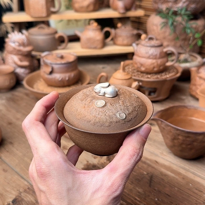 原矿老岩泥茶器系列