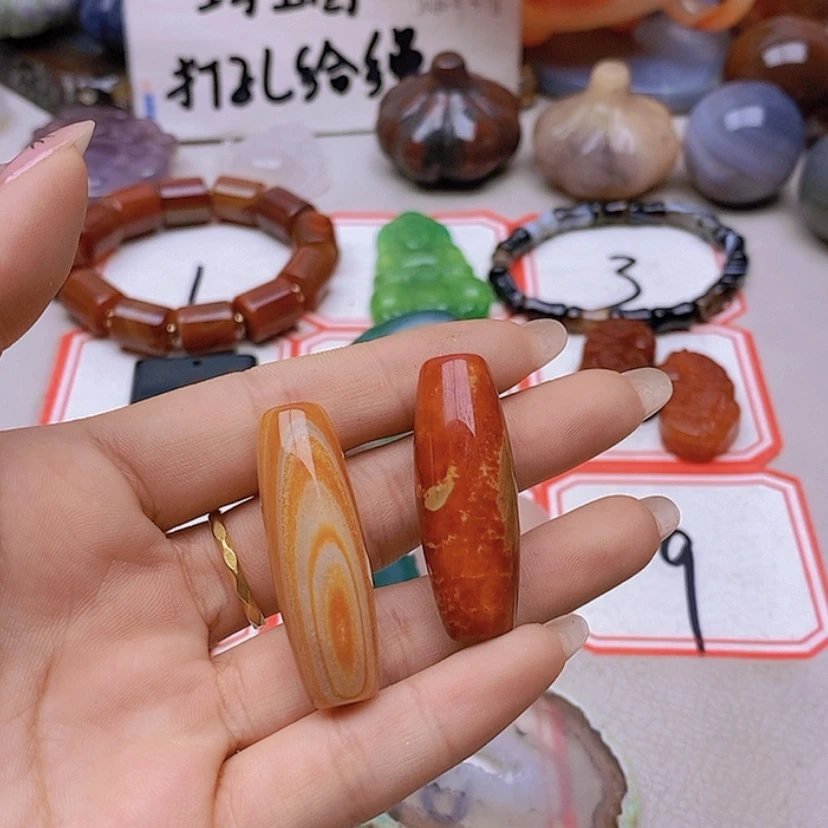 【闪购商品】未镶嵌玛瑙/玉髓珠宝半成品老*V