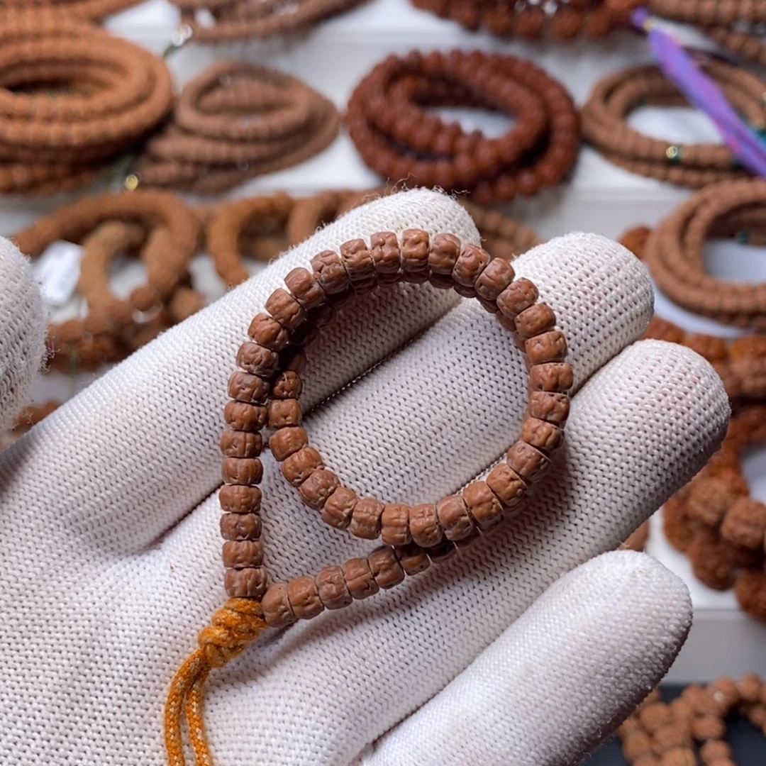 金刚菩提手串五爪金龙龙切佛手，尺寸5.7