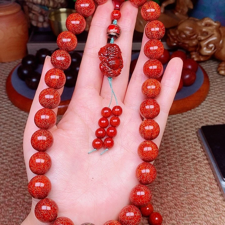 檀香紫檀（小叶紫檀）1.5红手持