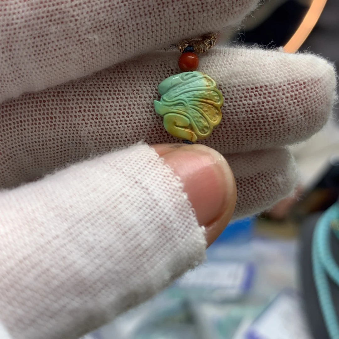 绿松石挂件未镶嵌