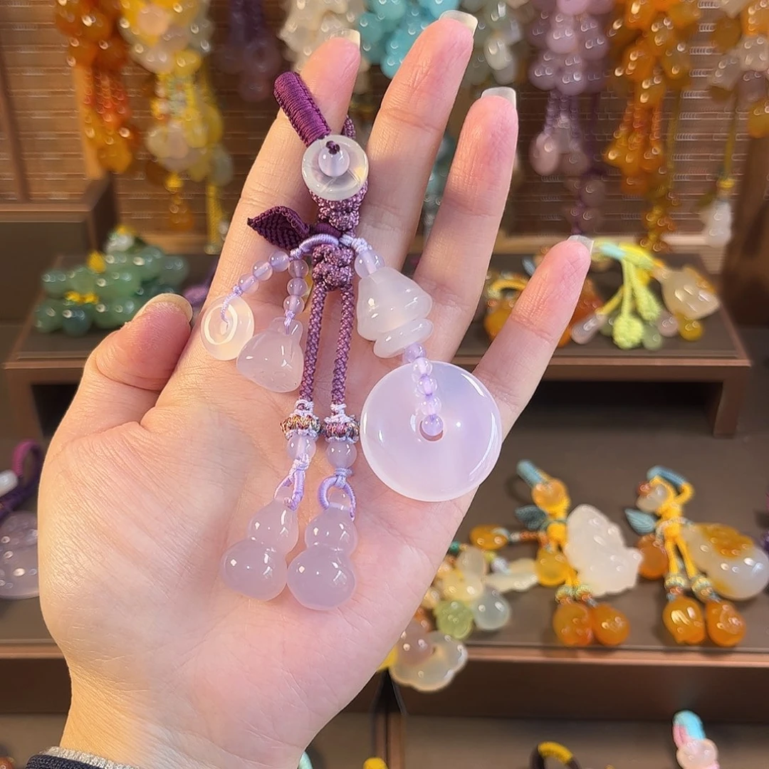 玛瑙/玉髓未镶嵌车挂