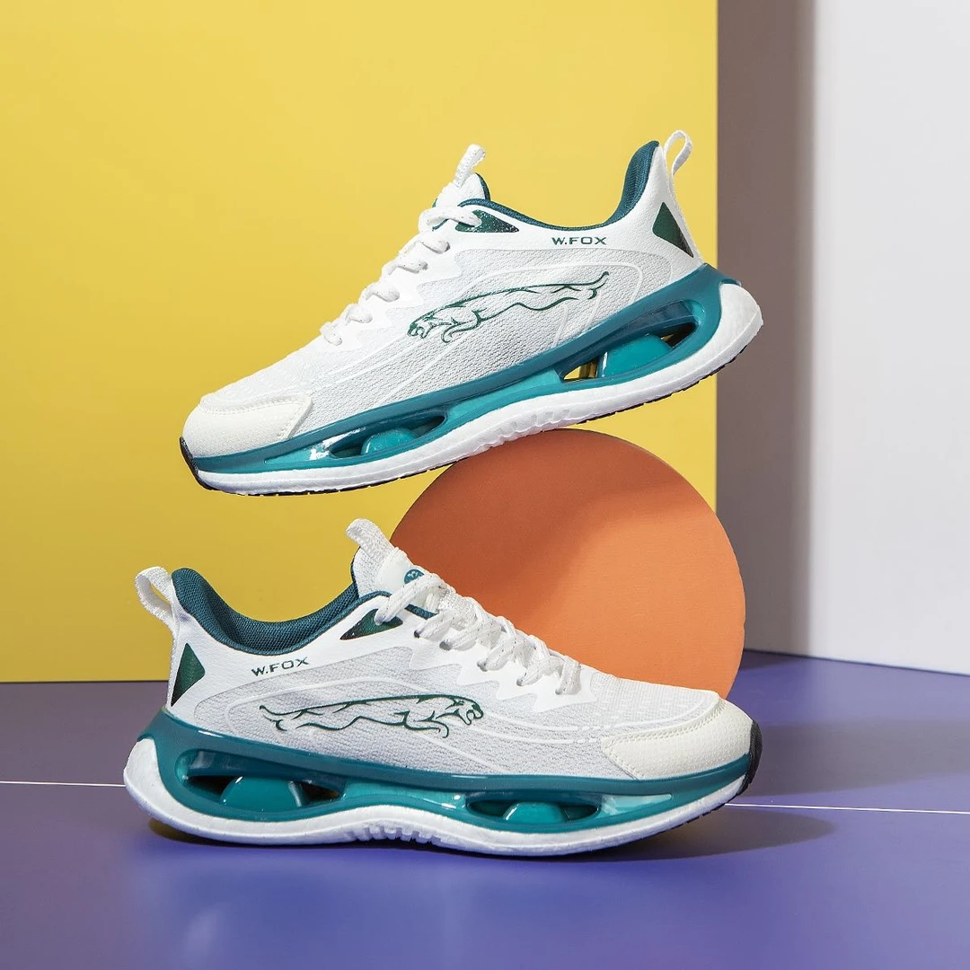 【破价福利】W.FOX&捷豹联名款 夜光安全休闲运动鞋7333