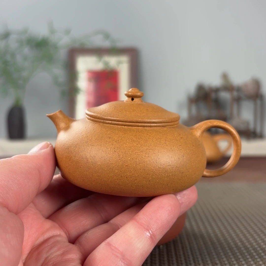 木***南紫砂茶壶黄龙山原矿紫砂壶120
