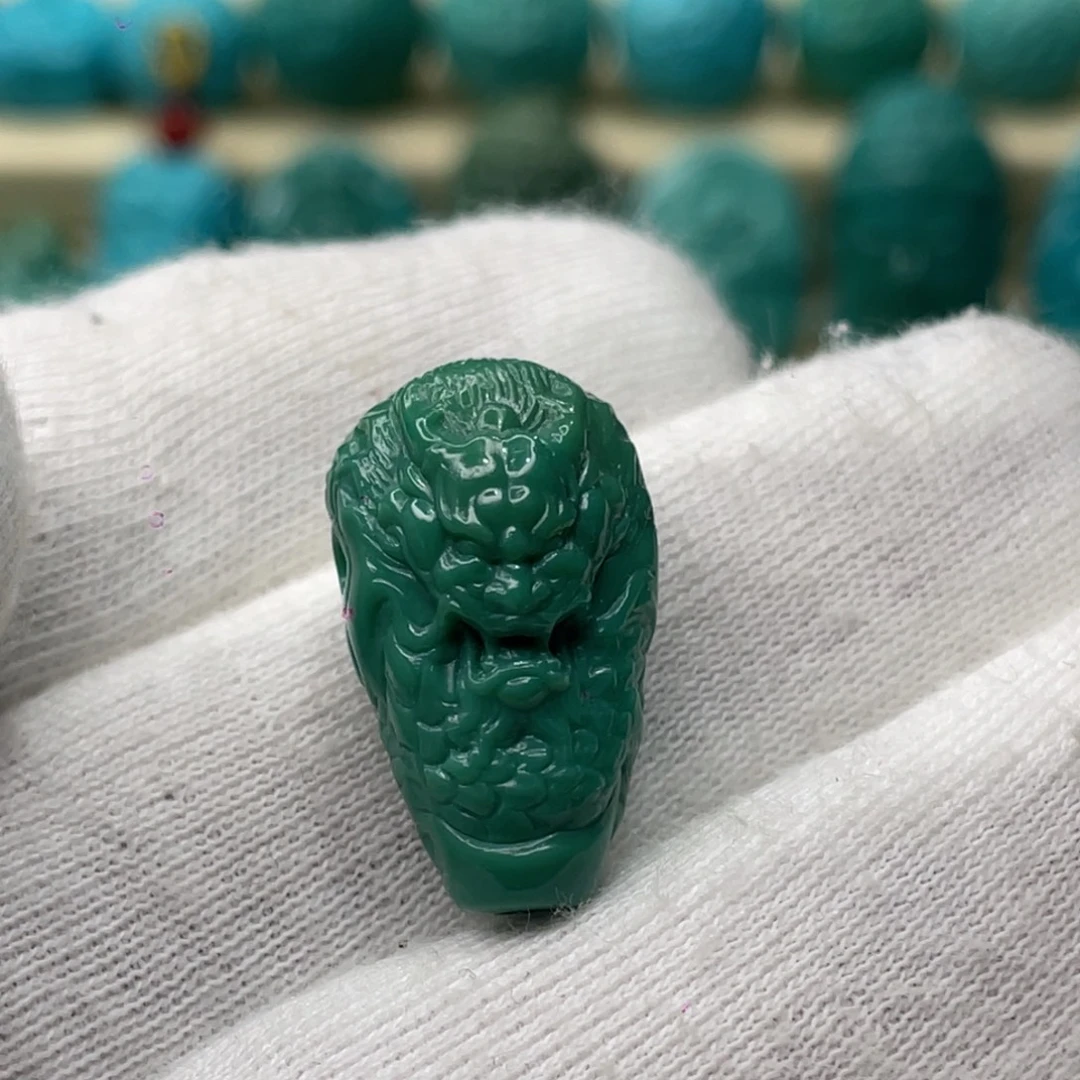 绿松石未镶嵌颈饰卡12.5-22