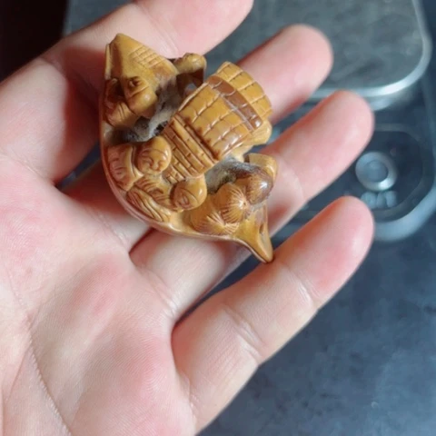 把件紫金钵盂菩提