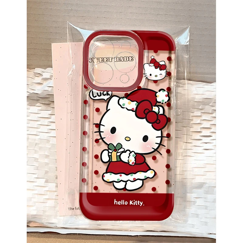 Kitty波点适用苹果17手机壳iPhone15promax防摔161514男13女12软