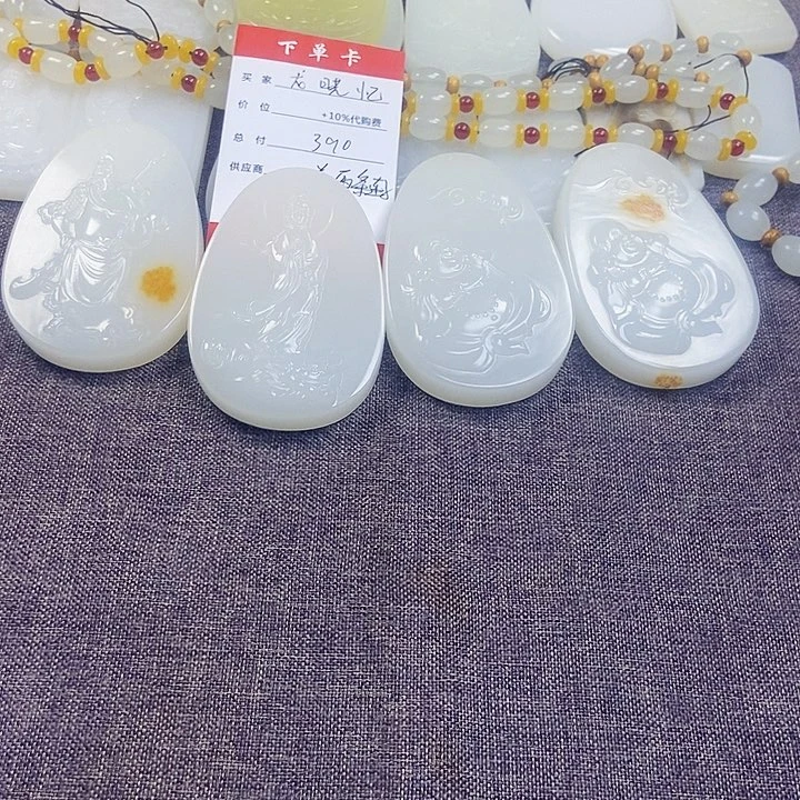 龙***忆石材方解石材质以直播间截图为证