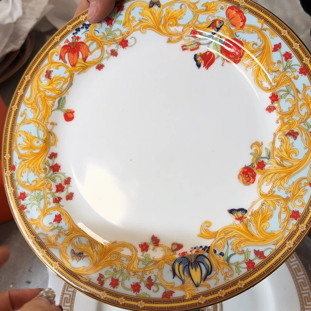 摆件陶骨瓷陶瓷餐具高温按无标价格卖