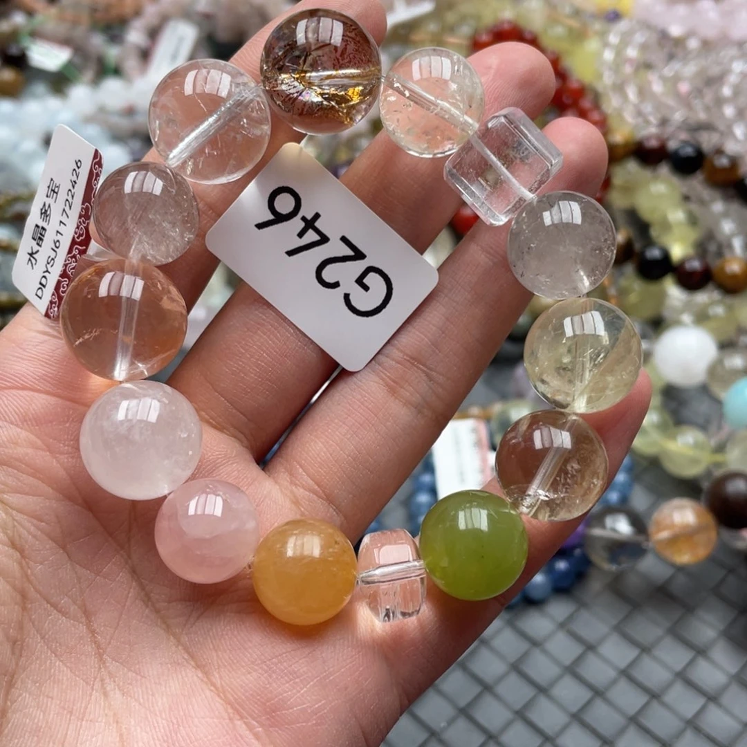 未镶嵌手链水晶手串