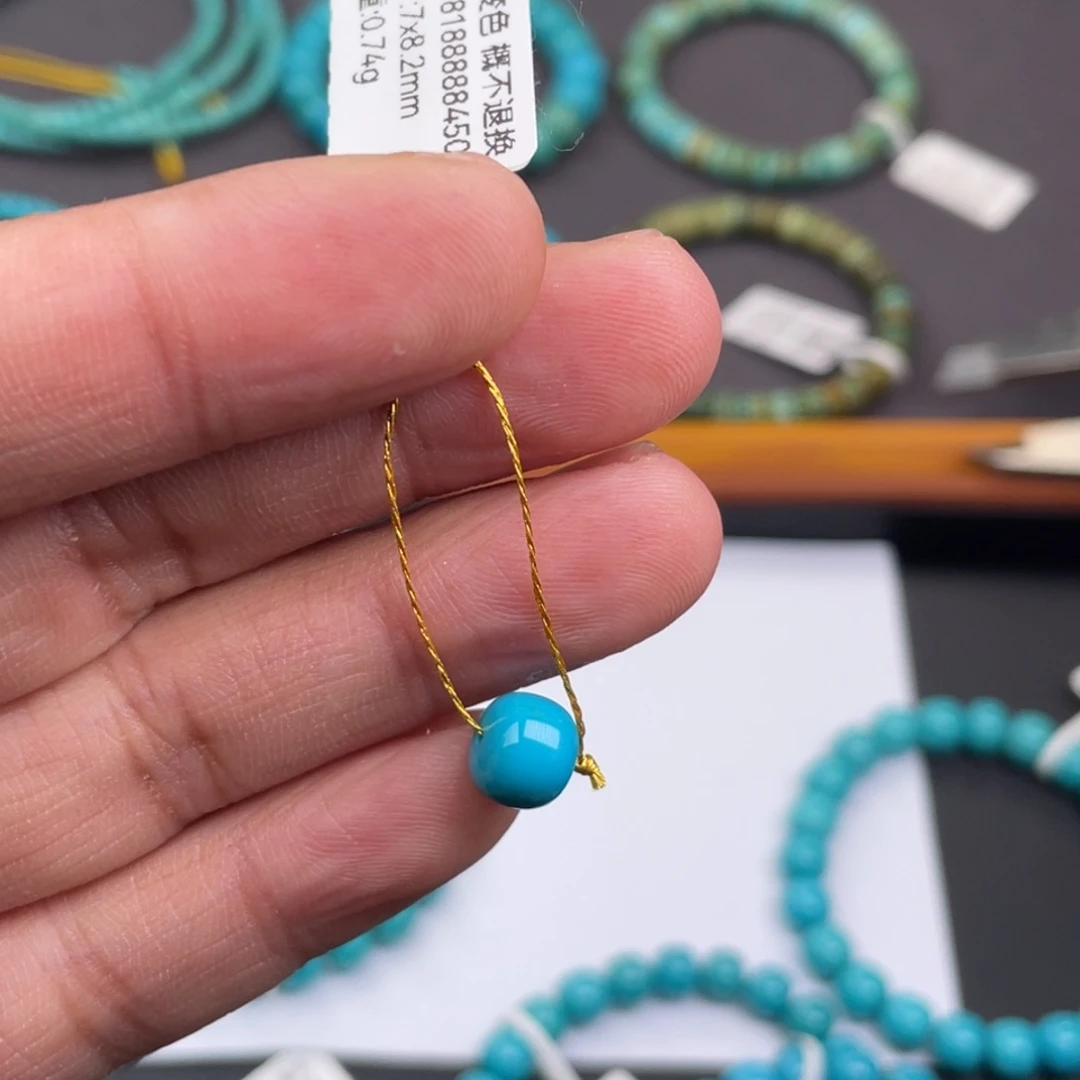 未镶嵌绿松石珠宝奇石