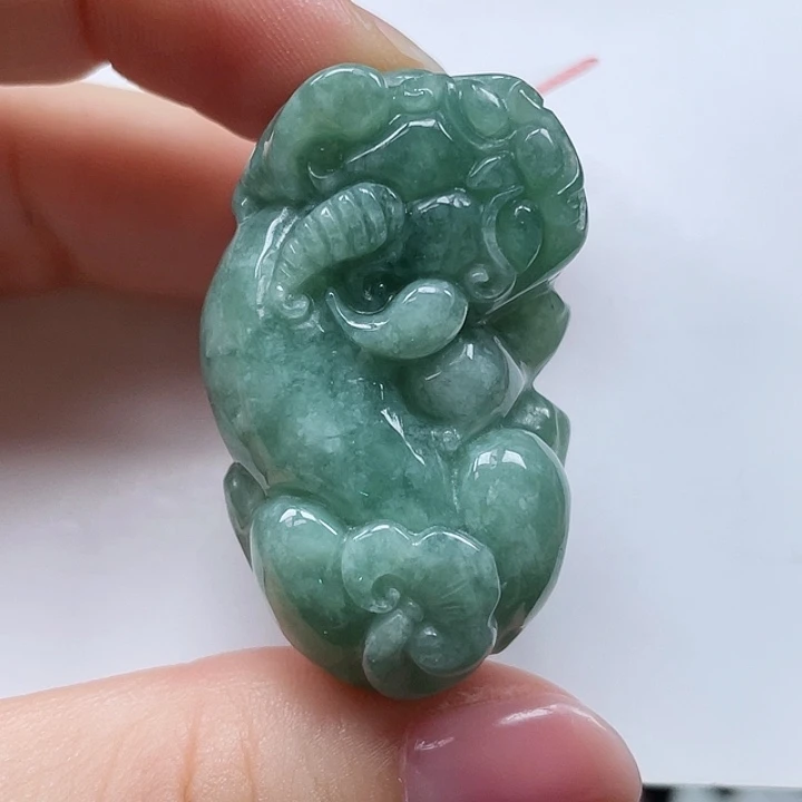 翡翠未镶嵌吊坠(不含链)翡翠