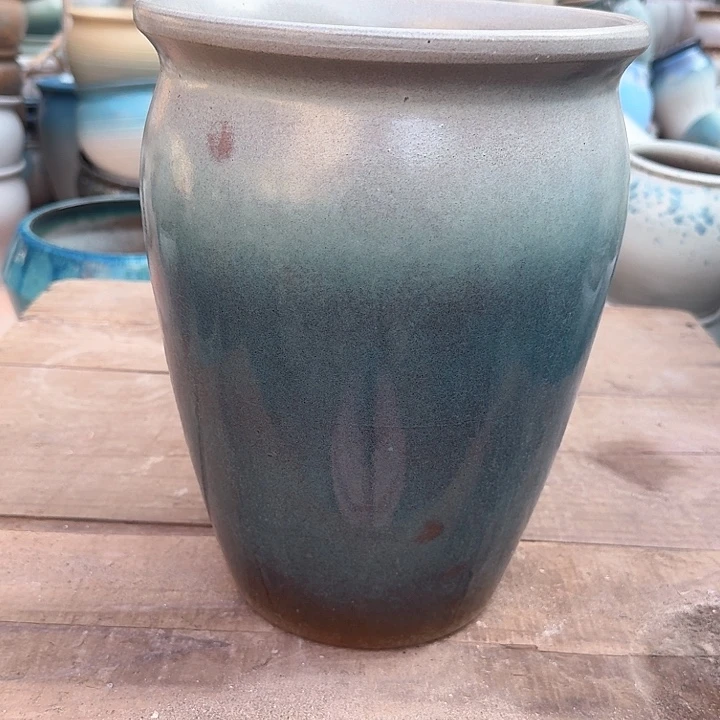 红陶微瑕花盆处理来啦