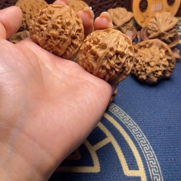 文玩核桃把件42苹果