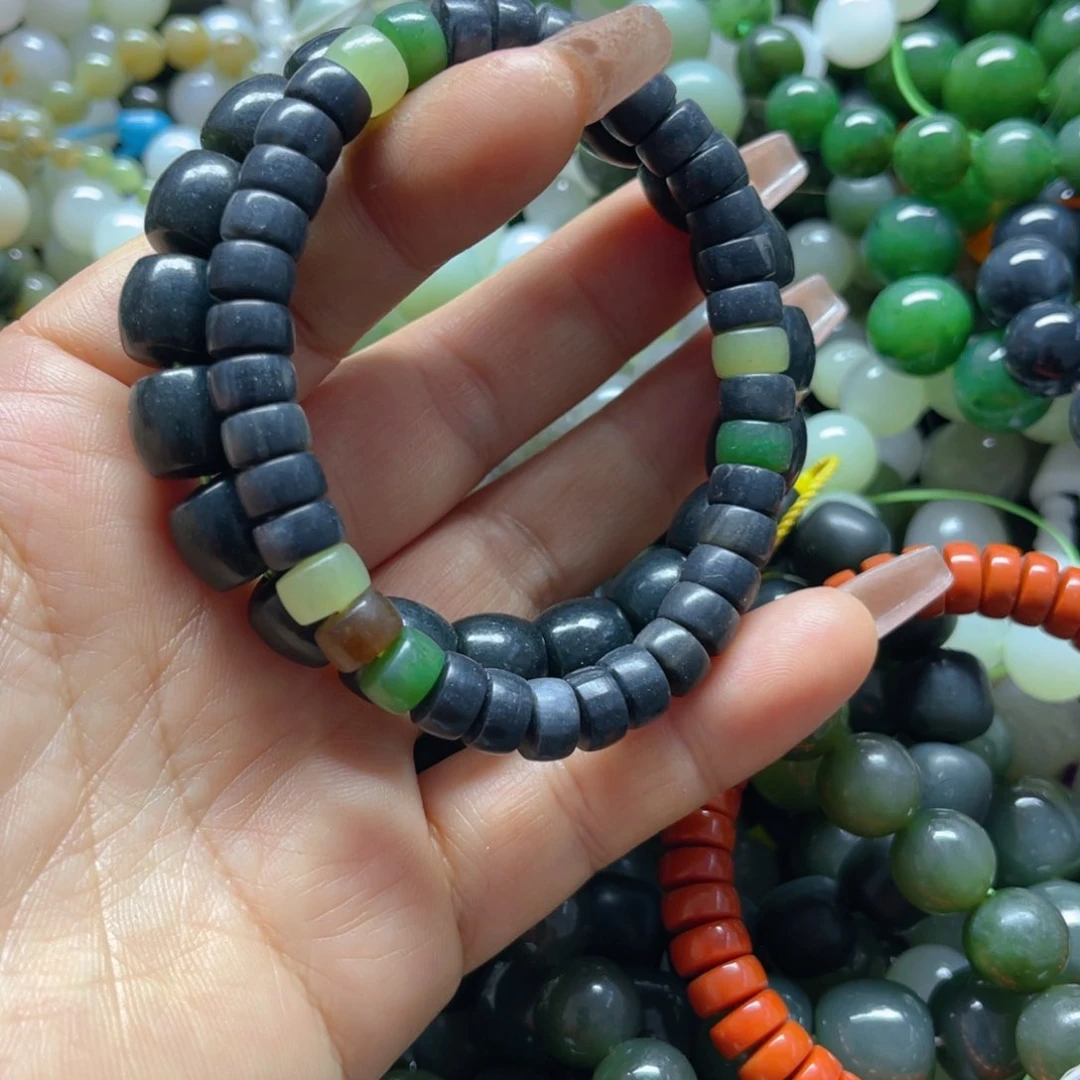 和田玉手链未镶嵌