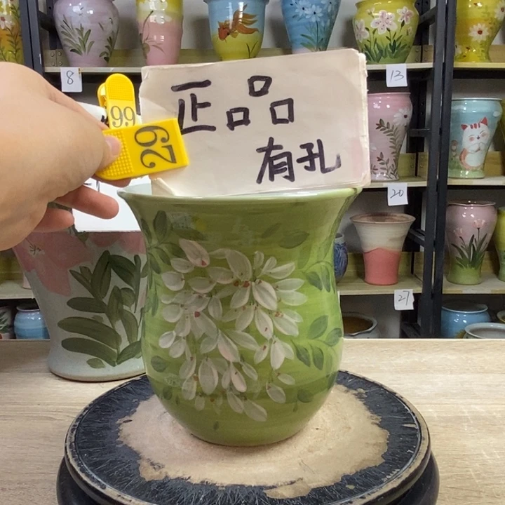 景德镇高温陶瓷花盆