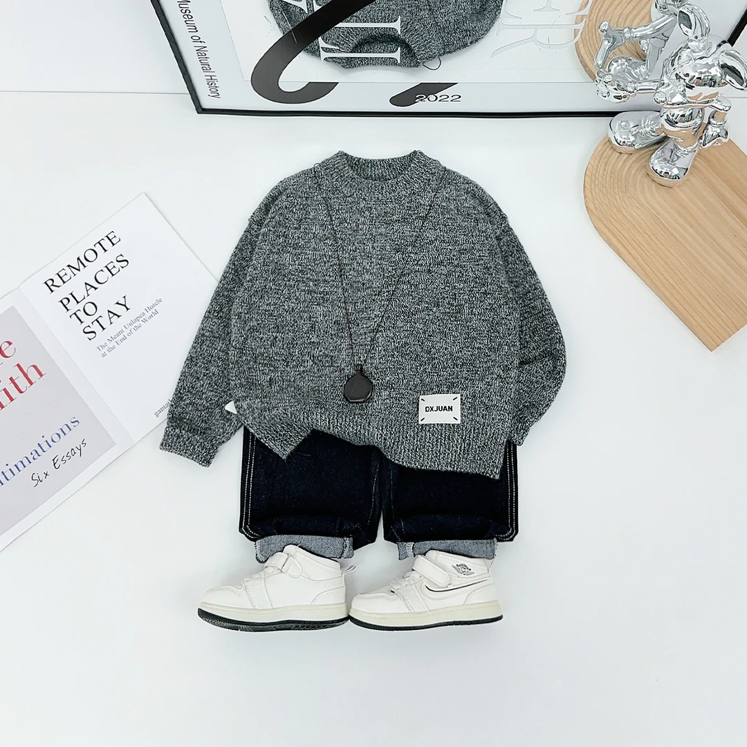 男童毛衣打底衫儿童衣服2025秋新款秋装潮 TLL25307 悠悠童话童装