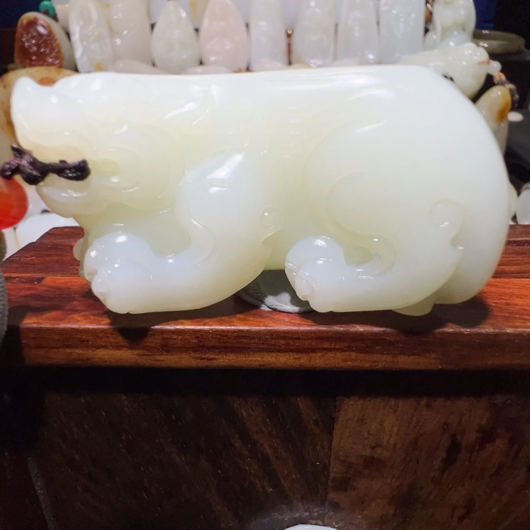 和田玉未镶嵌吊坠(不含链)